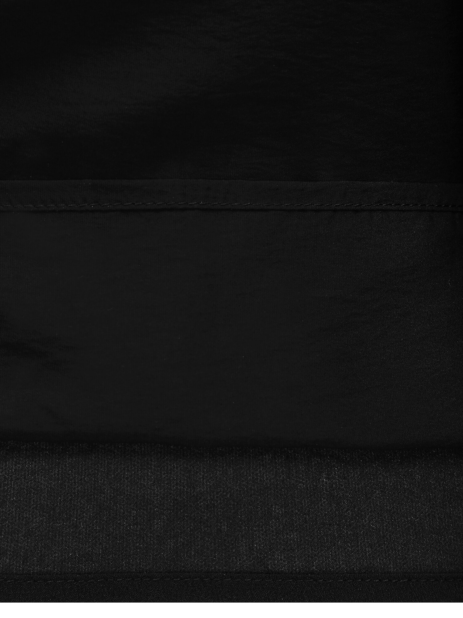 백 리본 카울넥 플레어 원피스 (BLACK)