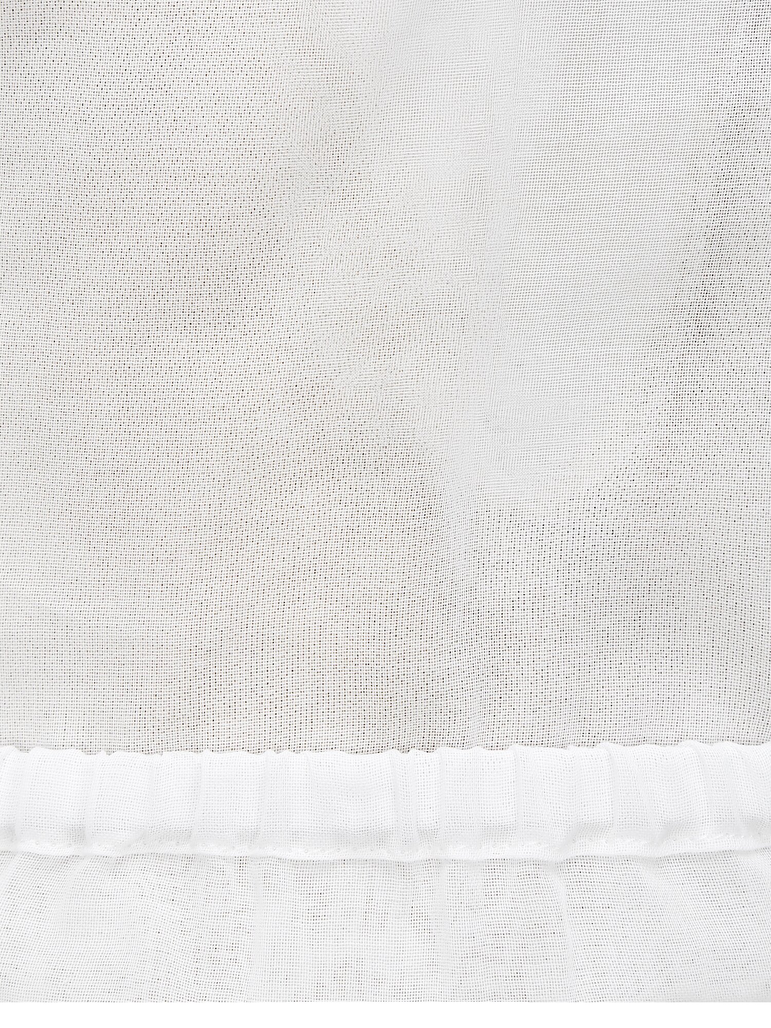 시스루 레이스 크롭 블라우스 (IVORY)