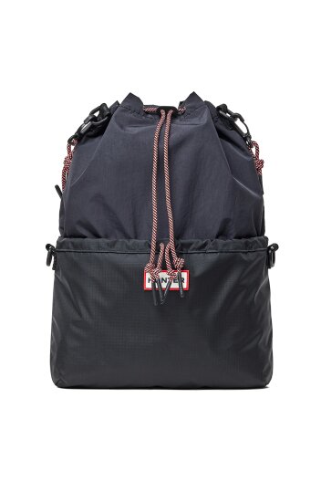 [UNISEX] 트래블 멀티 펑션 립스탑 사코슈 - 블랙/레드박스로고 UBX7124NRSRBO