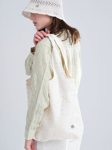 엘룬 플라워 숄더백