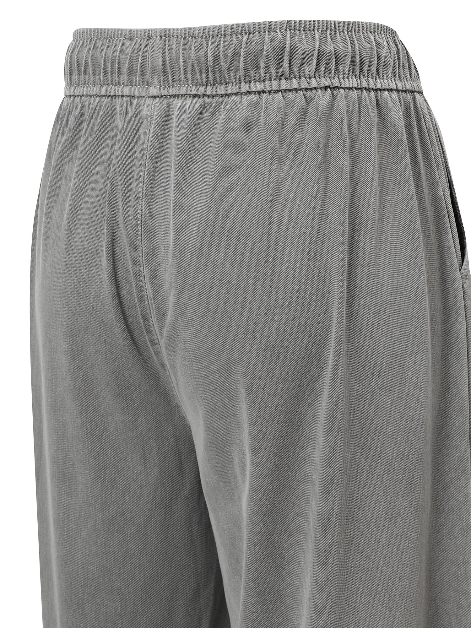 밴딩 스트링 와이드핏 팬츠 (DARK GREY)