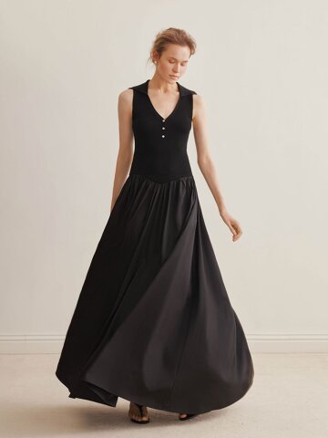 YY_Waist high-end dress