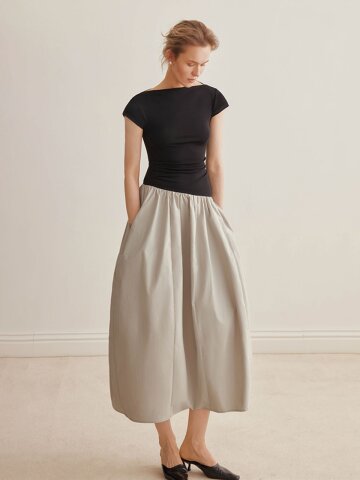 YY_Slimming bud dress_3color