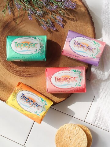 테페야 천연 목욕 세안 비누 150g 멕시코 수입