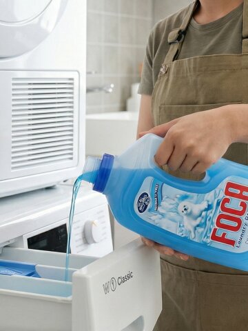 멕시코 포카 액체 세제 1L 찌든때 빨래 세탁 고농축