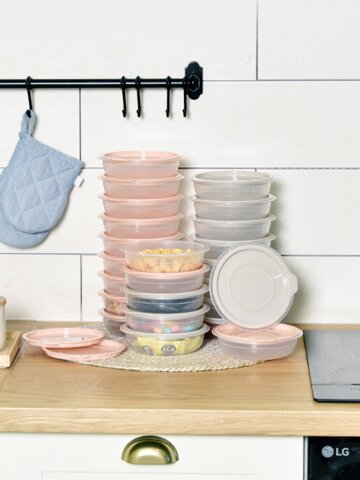 한샘 에코쿡 전자렌지 400ml 용기세트 (8P/14P)