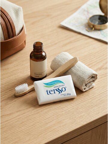 [3개세트] 멕시코 테르소 비누 25g 천연성분 세안 목욕 저자극 여행용비누