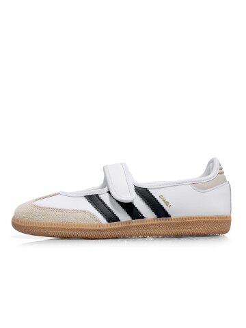 [아디다스] 키즈/성인 삼바 제인 J 클라우드 화이트 JR7436