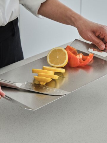 국내제작 스텐도마 스테인리스304 VIB 트레이형 도마