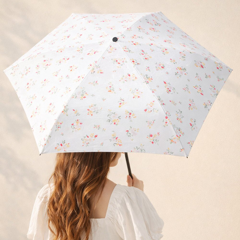 다네프 초경량130g 꽃무늬 고밀도 고급 암막 UV차단 양산 J319