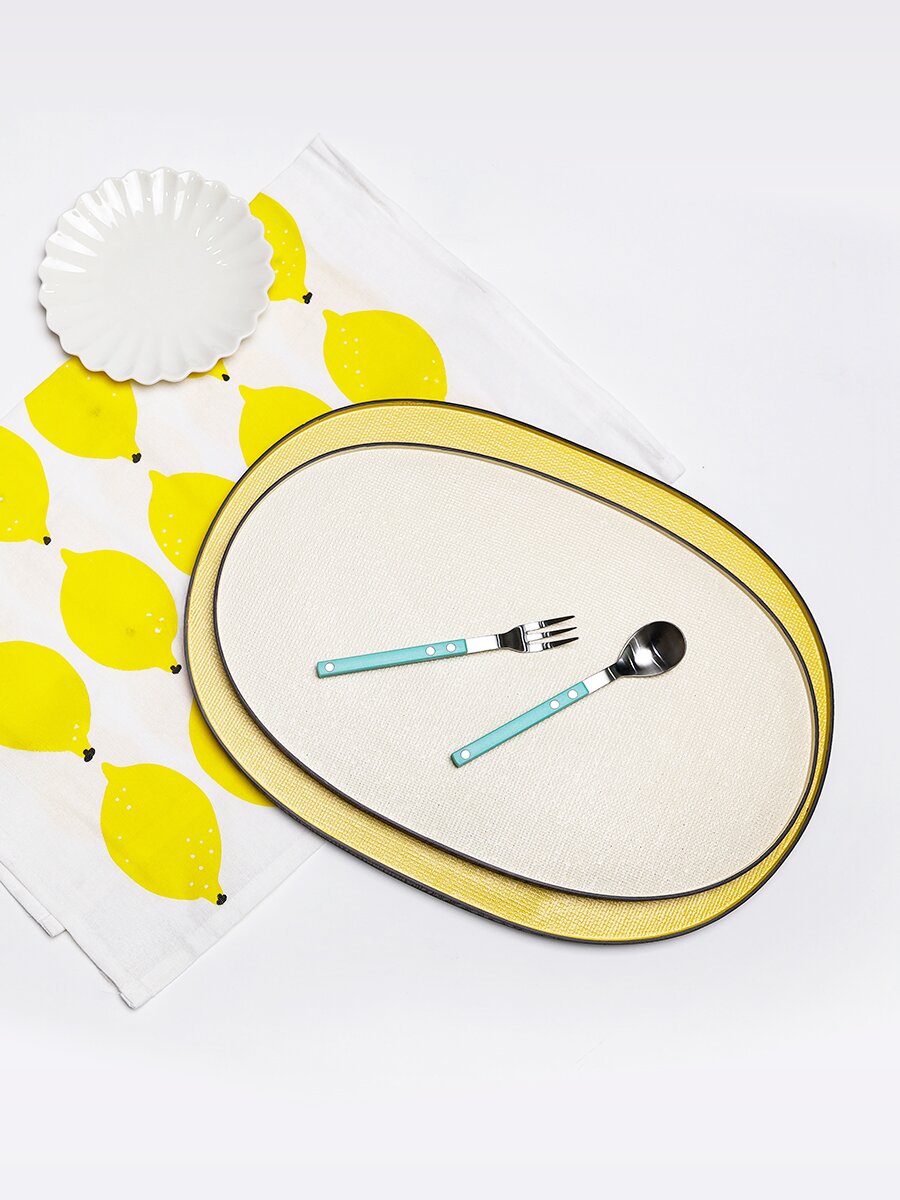 아이다 틴트 우드 테이블 매트&트레이