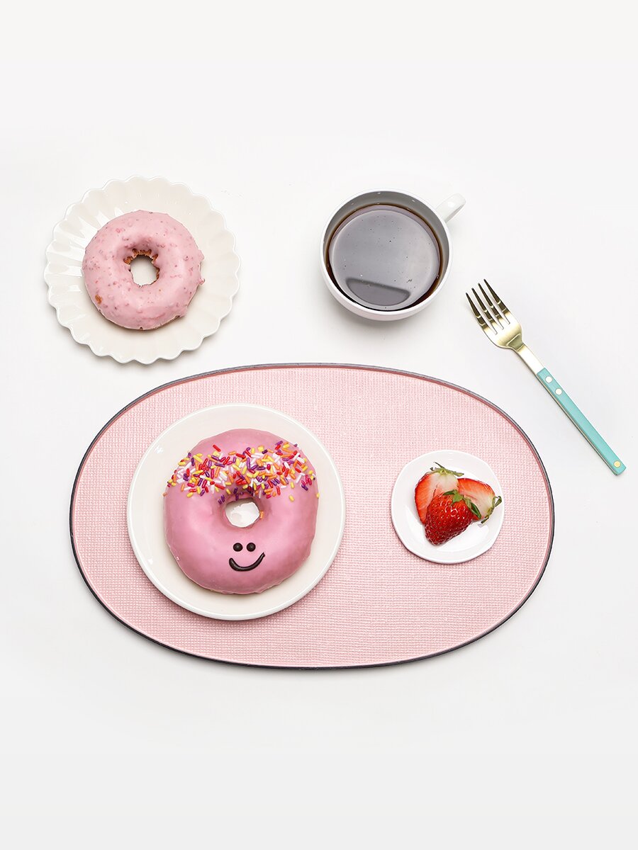 아이다 틴트 우드 테이블 매트&트레이