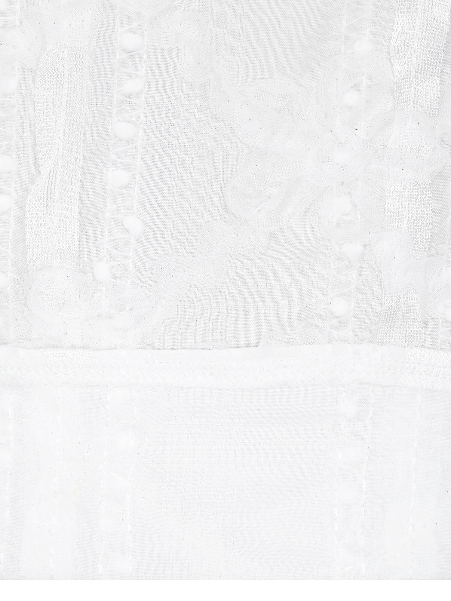 퍼프 블라우스 +스크런치 세트 (WHITE)