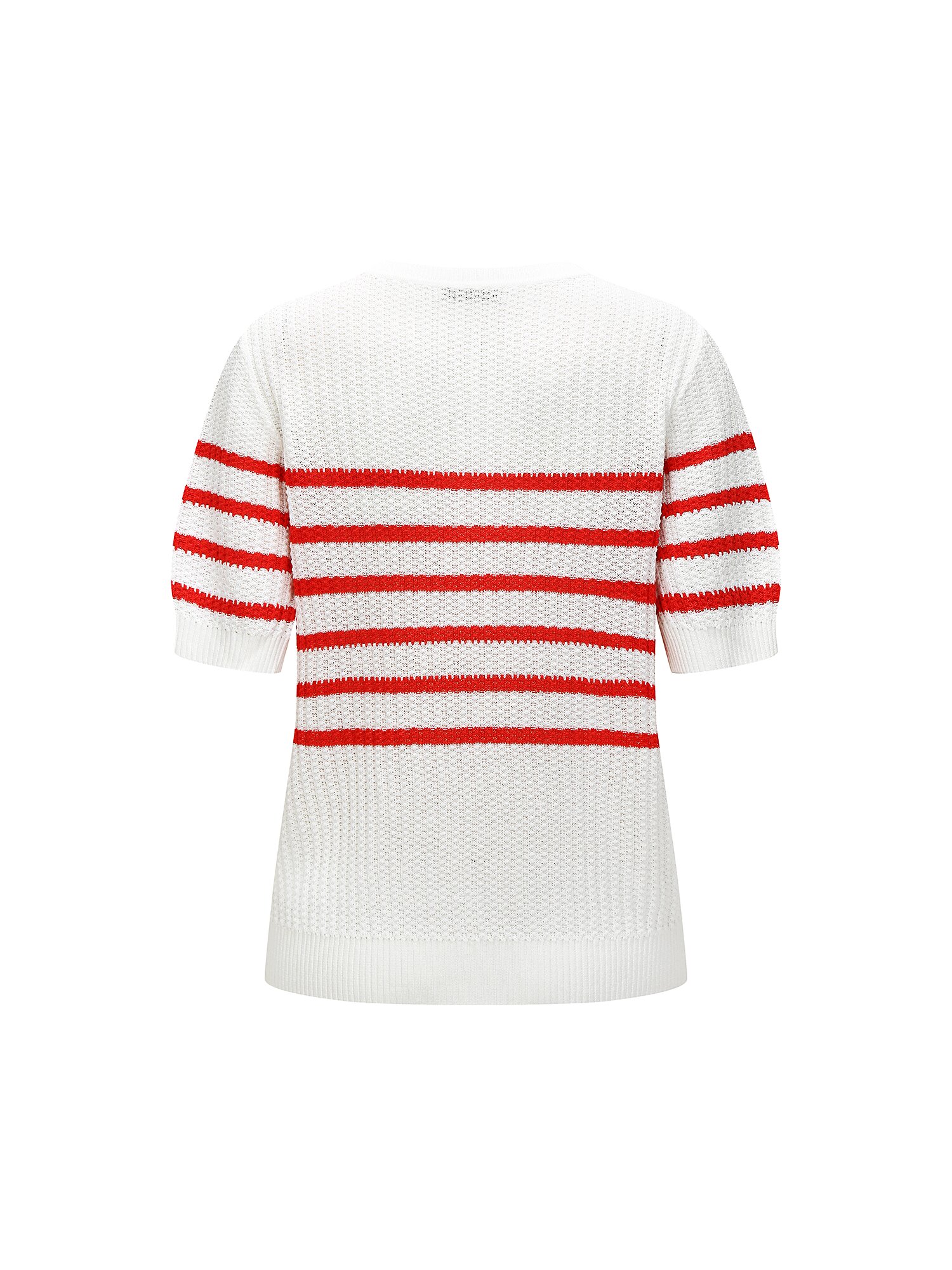 스카시 스트라이프 풀오버 니트 (STRIPE RED)