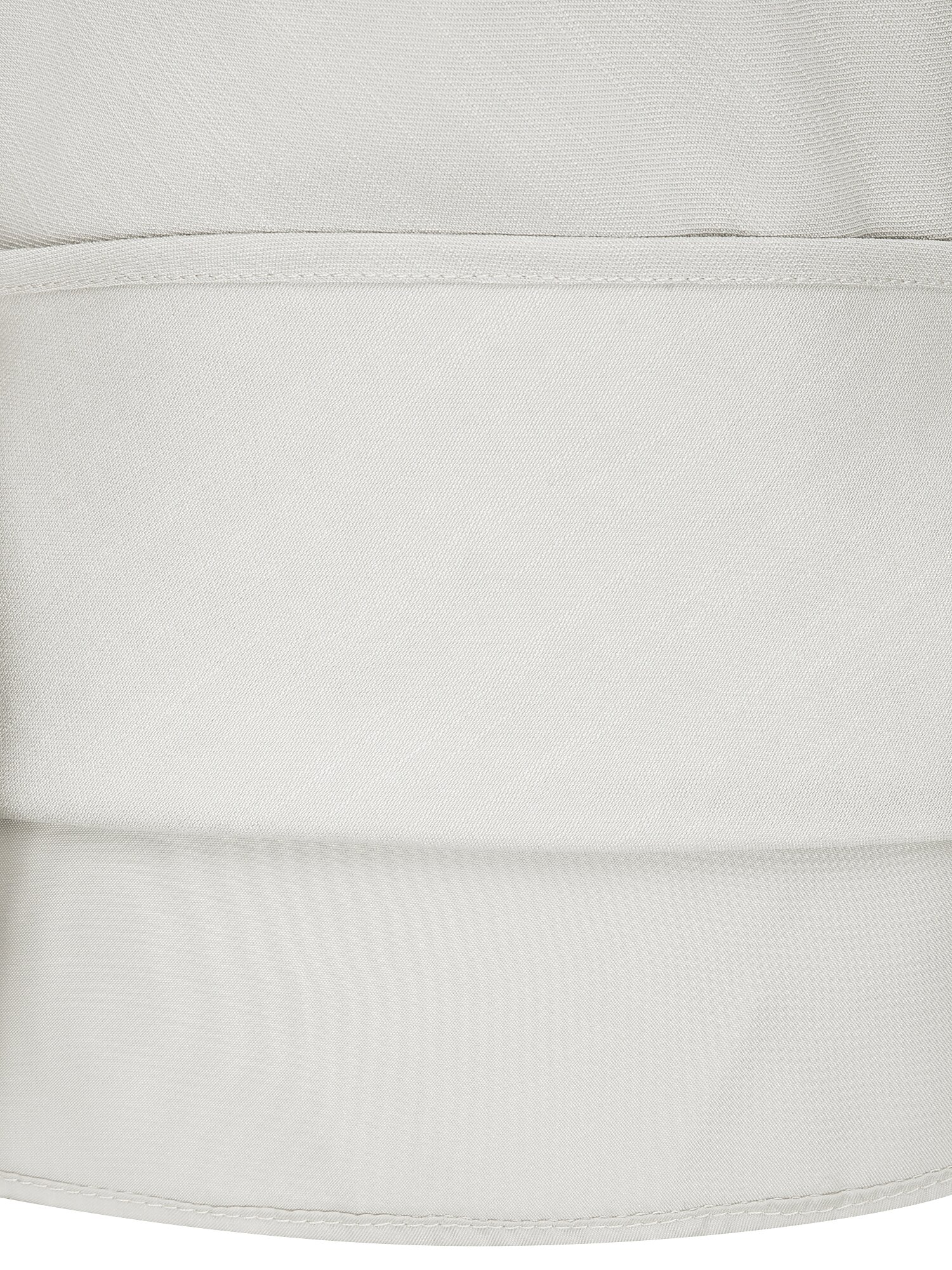 브이 칼라 플레어 헴 원피스 (LIGHT GREY)