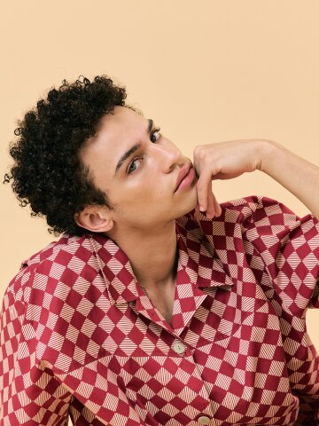 프리 반팔 페어 와인 (40수) size2