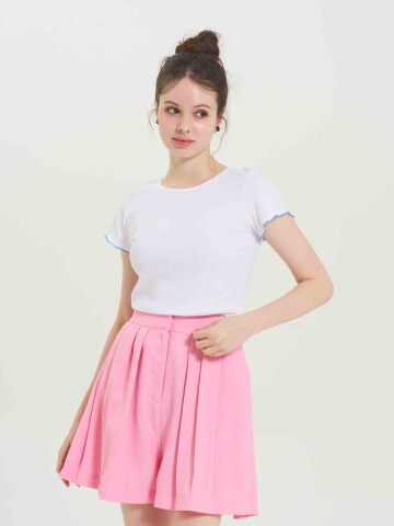 Juicy Color Top - WHITE