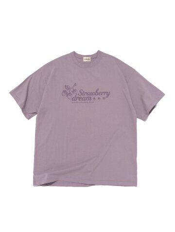 스위트 스트로베리 드림 반팔티 (라벤더)
