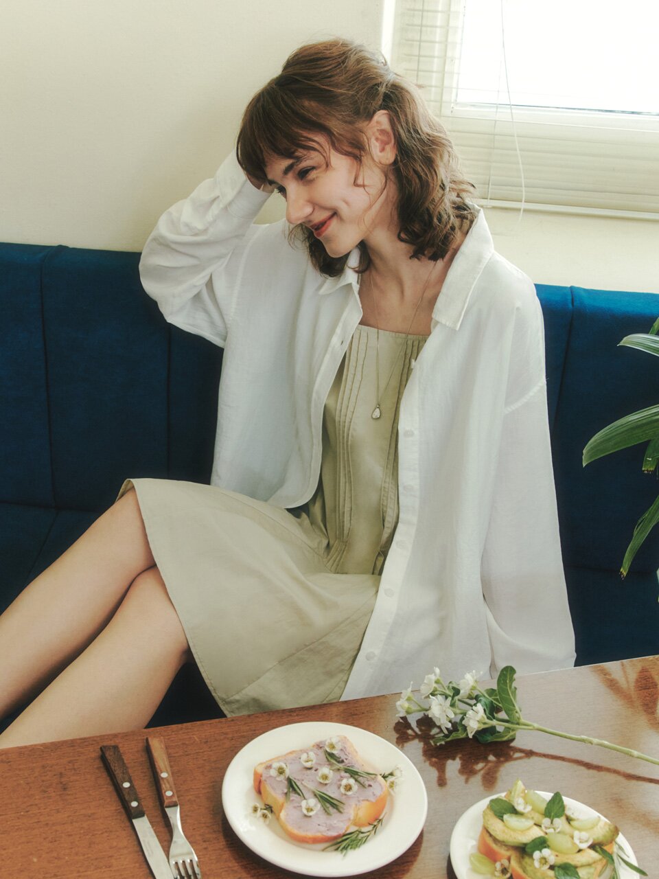 [2컬러] 에어리 셔츠