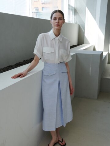 카치온 트위드 스커트_소라