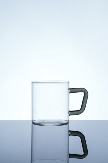 내열유리 컬러머그W 그레이 305ml