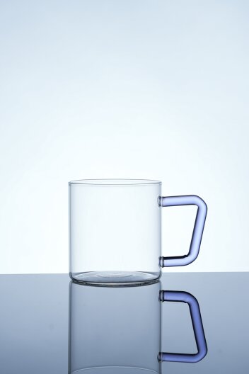 내열유리 컬러머그DW 오로라 400ml