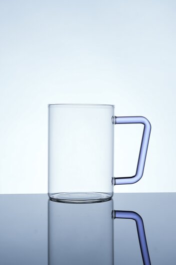 내열유리 컬러머그GD 오로라 500ml