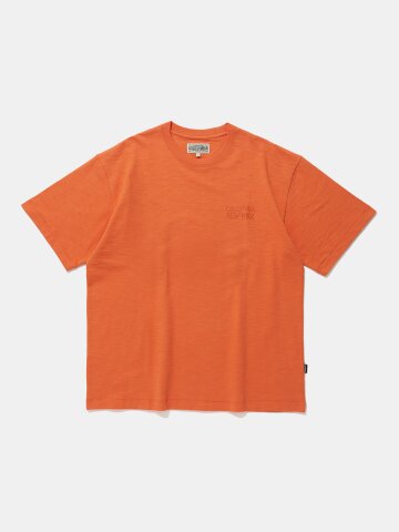 SURF NY SLUB S/S T-SHIRTS_ORANGE