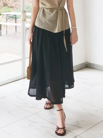 Air flow long skirt_2 Colors