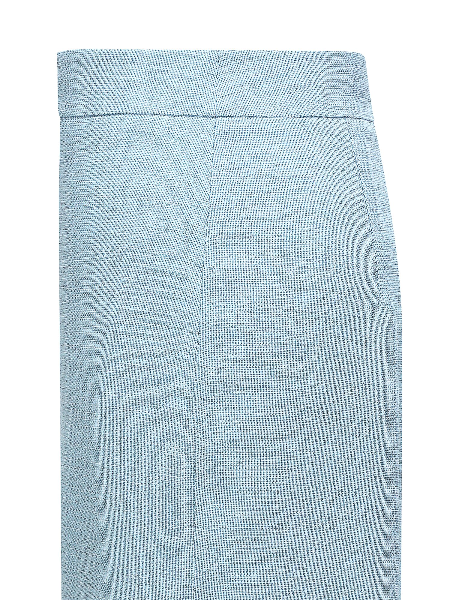 백 슬릿 H라인 미디 스커트 (MINT)