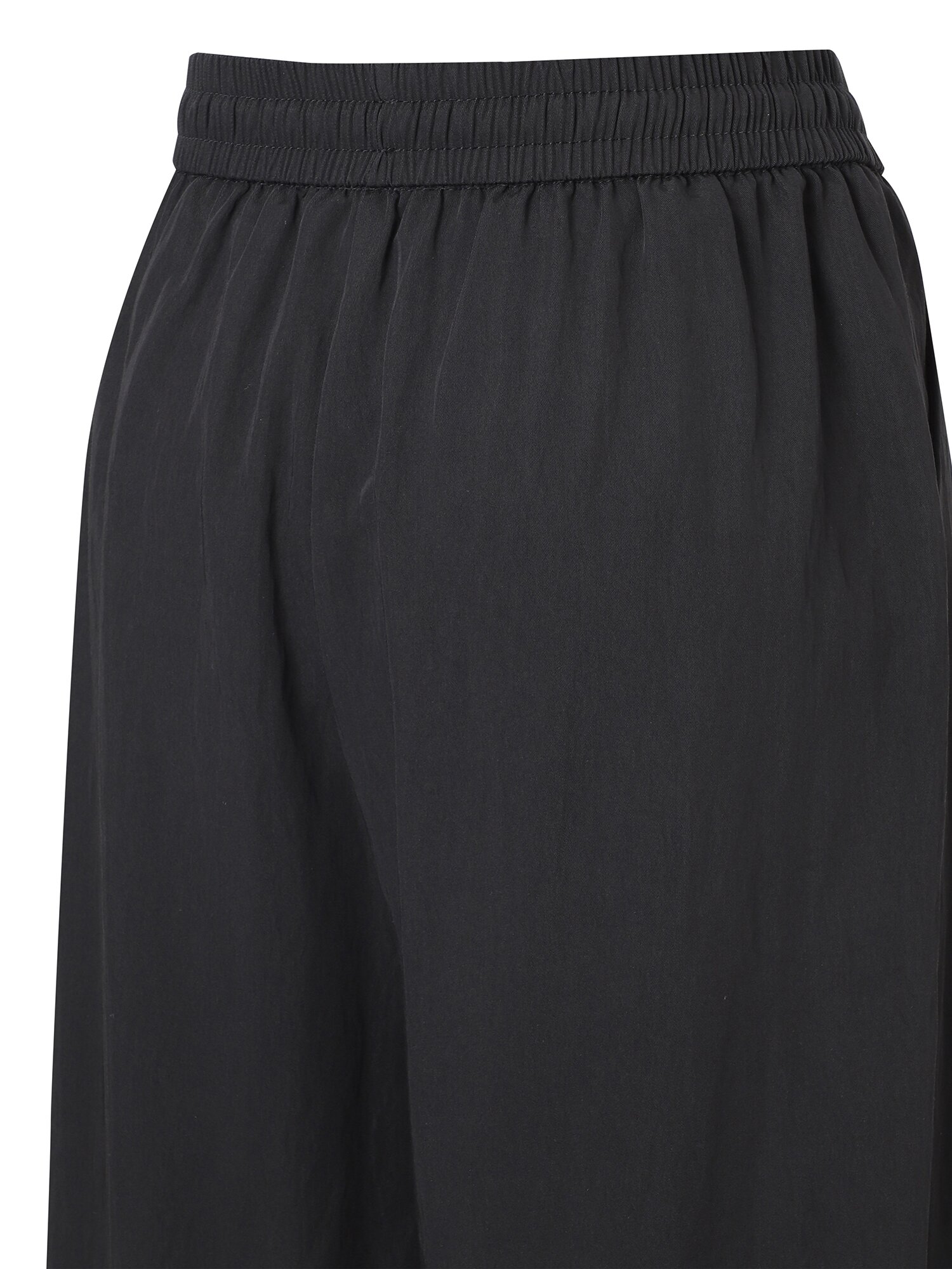 크링클 밴딩 슬랙스 팬츠 (BLACK)