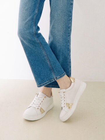 메탈릭 라인 스니커즈_F21IC355 (2color)