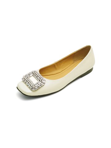 큐빅 팬던트 레더 플랫_F21ME062 (2color)