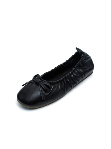 리본 포인트 셔링 레더 플랫_S21MF760 (2color)