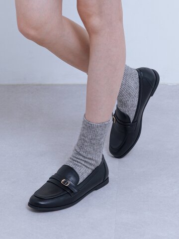 베이직 버클 포인트 로퍼_S23OF757 (2color)