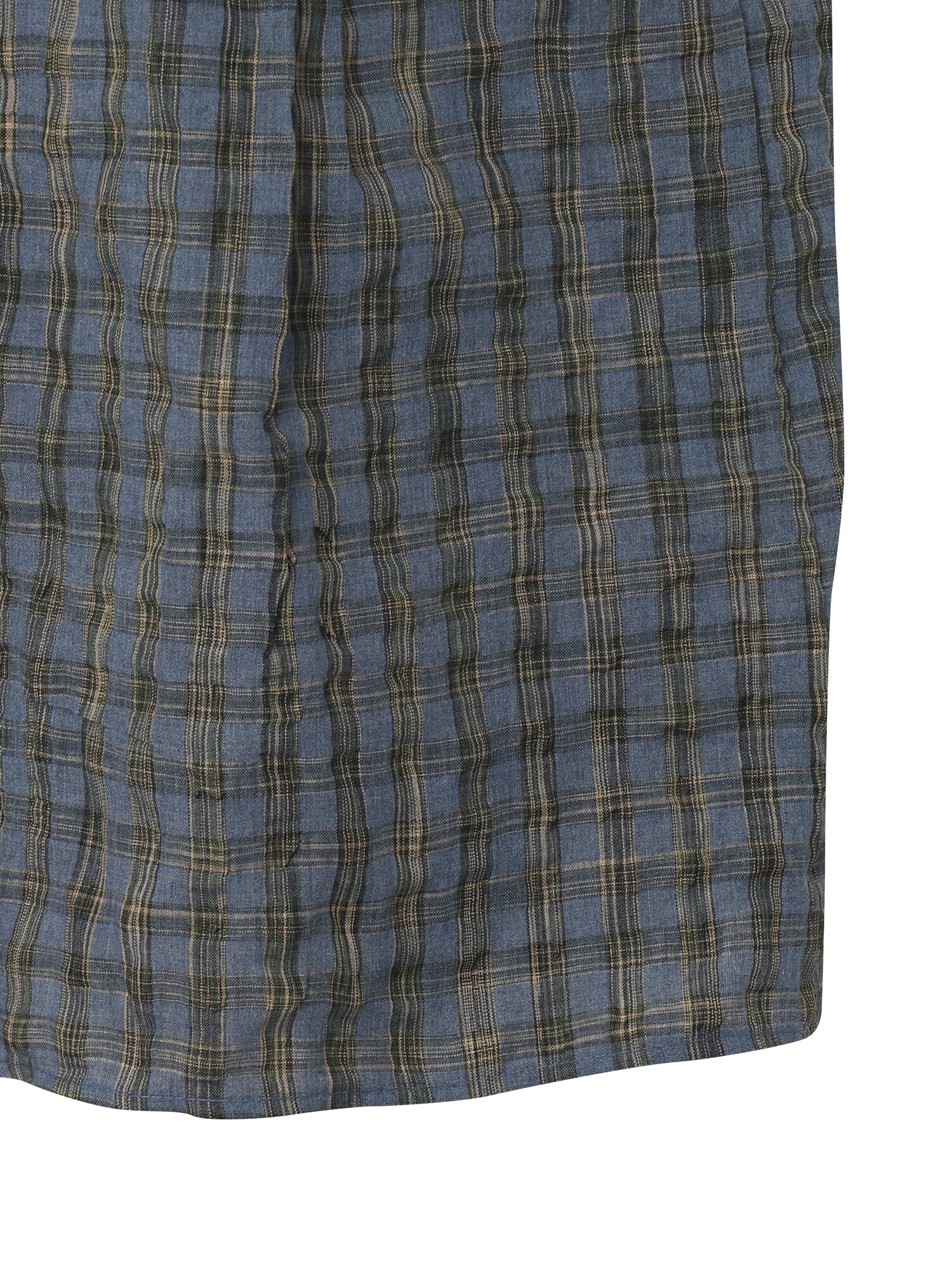 프릴 셔츠 블라우스 (BLUE)