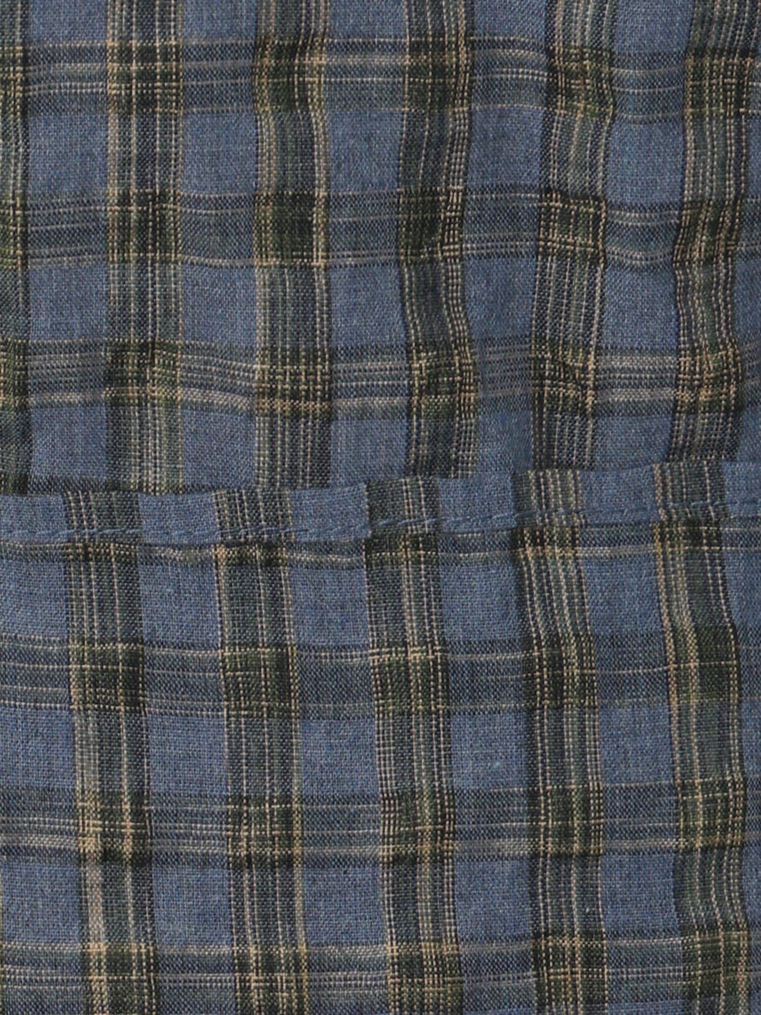 프릴 셔츠 블라우스 (BLUE)