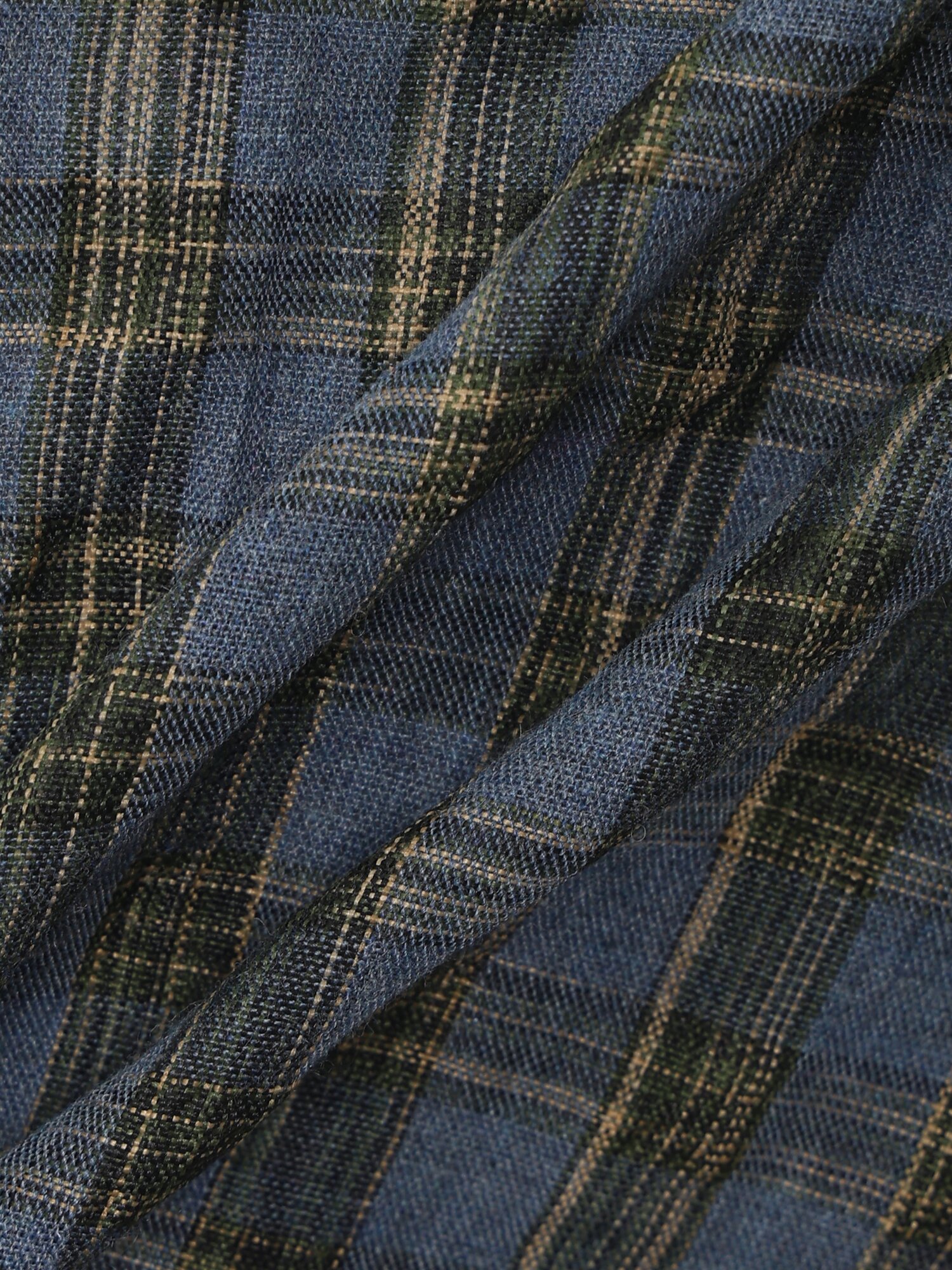 프릴 셔츠 블라우스 (BLUE)