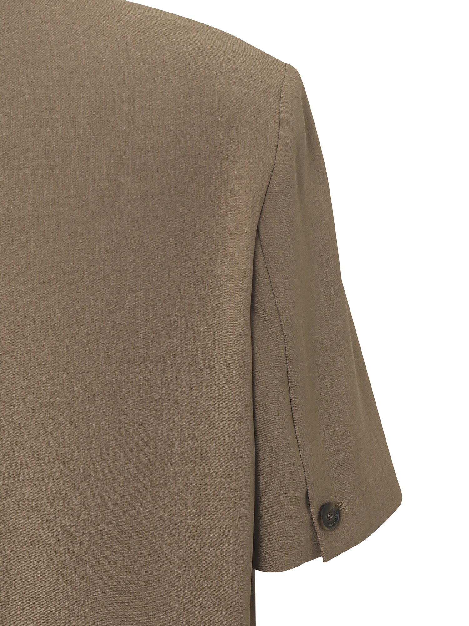 포켓 원 버튼 하프 슬리브 재킷 (BEIGE)