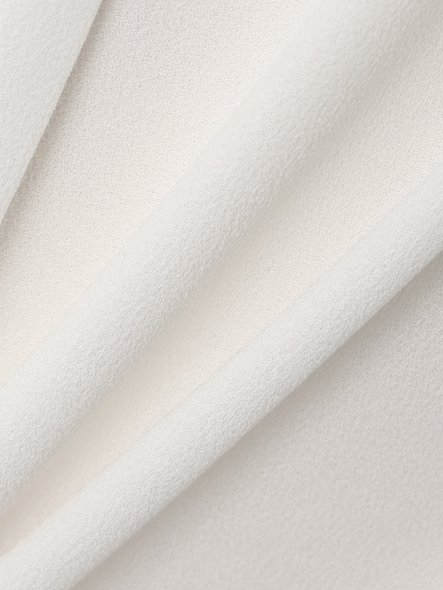 브이넥 블라우스형 티셔츠 (WHITE)