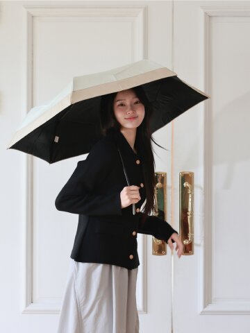 [키자와] 셀프 폴드 초경량 3단 암막 양산 M50XT-063PI