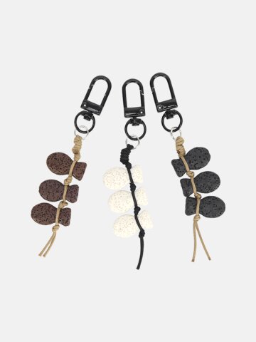 자린피쉬 현무암 굴비세트 가을 매듭 블랙 패션 키링 SBRCRA001