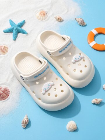 시나모롤 올리브 EVA 샌들