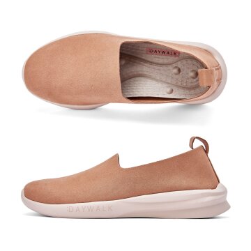 데이워크 발편한 아치깔창 여성 슬립온 패실 코랄 (DW1006-CORS)