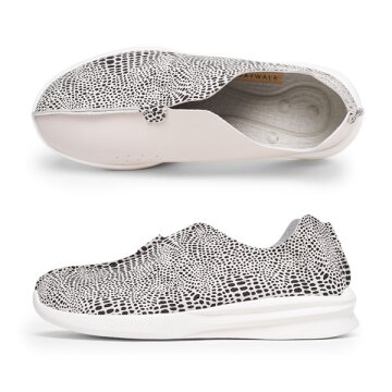 데이워크 발편한 아치깔창 여성 슬립온 페더 베이지패턴 (DW1003-BGPY)