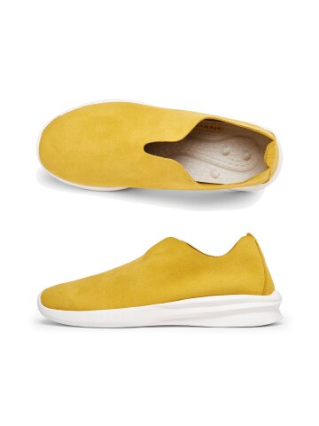 데이워크 발편한 아치깔창 여성 슬립온 비아 옐로우 (DW1002-YES)