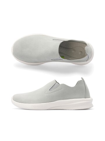 데이워크 발편한 아치깔창 여성 슬립온 벨르 라이트그레이 (DW1004-LGRYS)