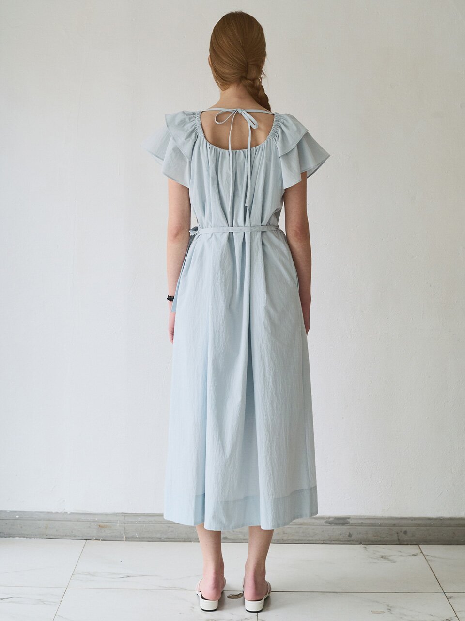 [5차] Soft shirring string dress_2 Colors