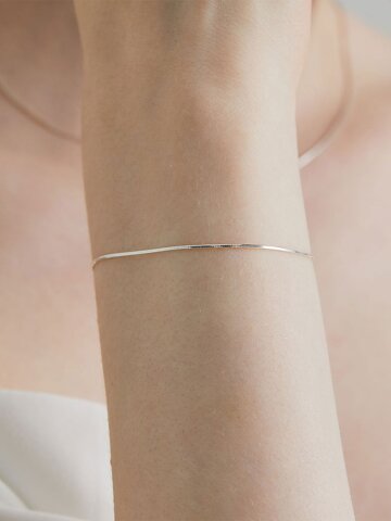 [Silver925] 1.2mm 뱀줄 팔찌/발찌