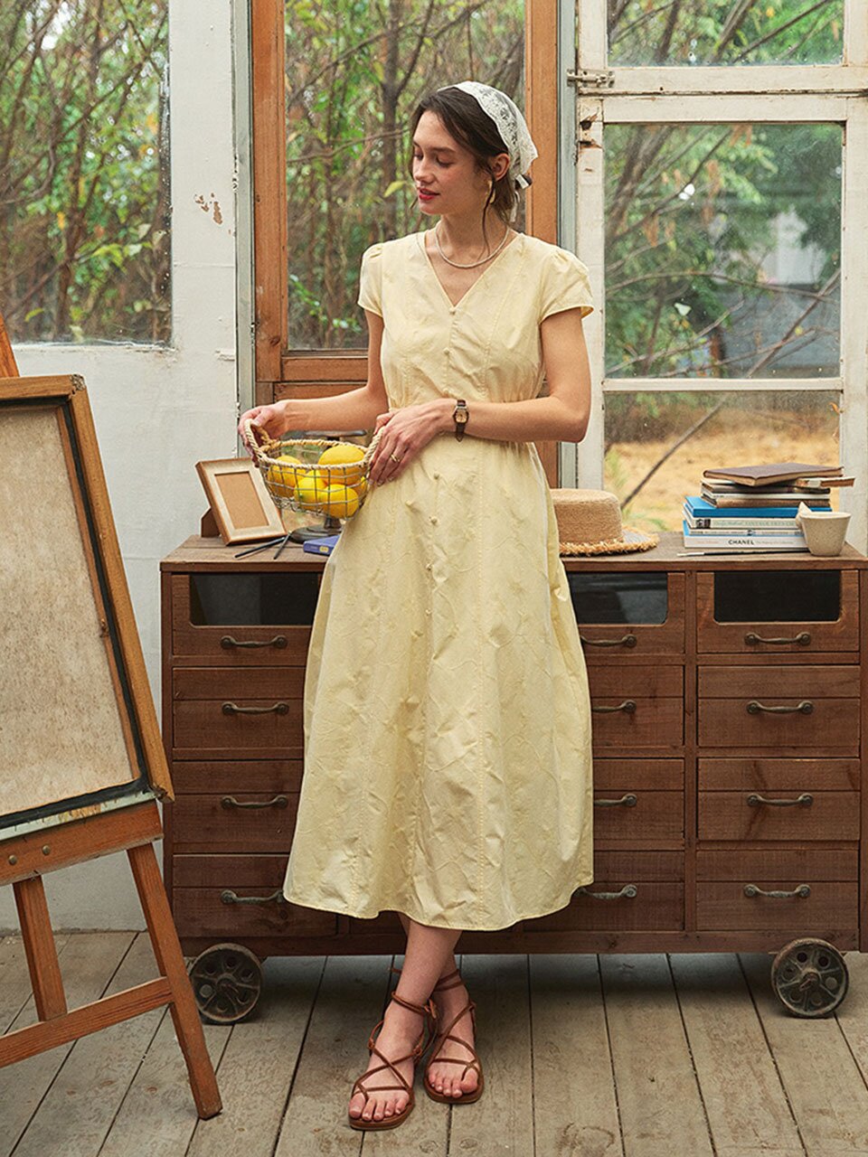 5/11 예약배송_SR_Waist slim a-line dress